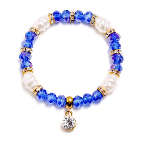 Fashionable simple exquisite diamond beaded bracelet's discount tags