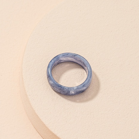 Korean simple retro acrylic ring's discount tags