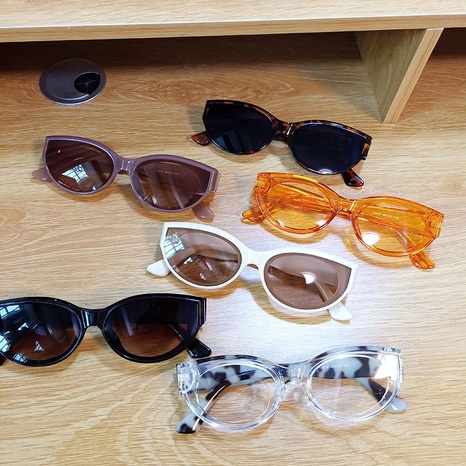 nouvelles lunettes de soleil ovales hip-hop rétro's discount tags