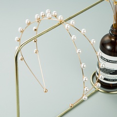 einfaches zweireihiges Perlenstirnband