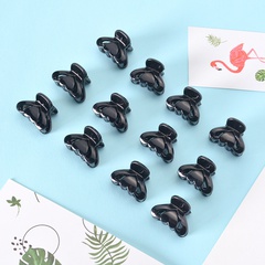 Mode koreanische schwarze Schleife Clip-Set