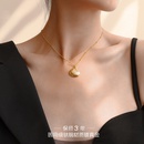 simple titanium steel necklacepicture18