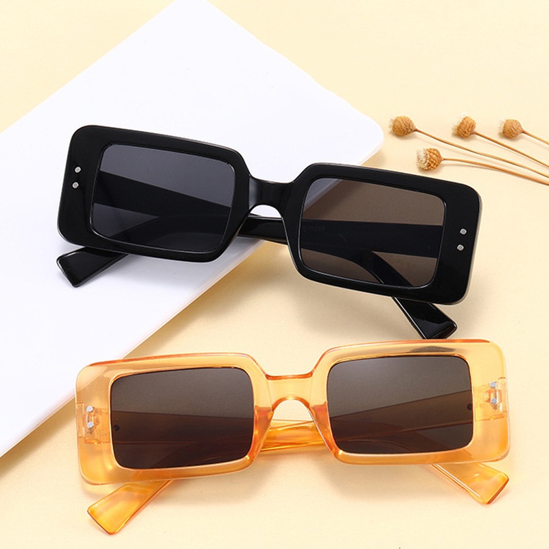 simple rectangular rice nail sunglasses  NHKD313361
