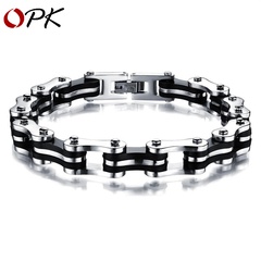 Korean simple titanium steel bracelet