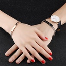 bracelet en acier titane zircon mode romantique simplepicture11