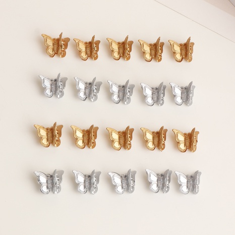 nuevo conjunto de horquillas de mariposa de moda's discount tags