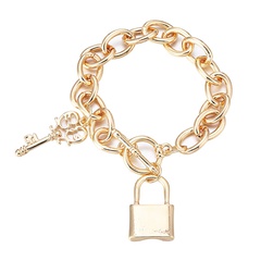 simple heart-shaped fashion OT buckle bracelet