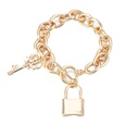 simple heartshaped fashion OT buckle braceletpicture16