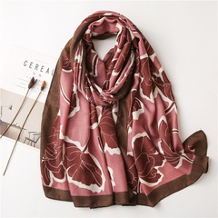 new elegant cotton linen silk scarf