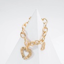 fashion simple Love Heart Pendant Chain Braceletpicture13