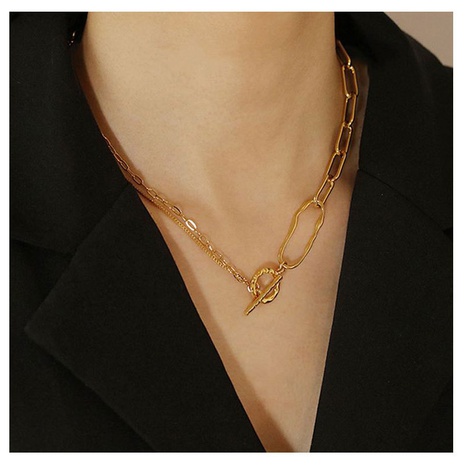 fashion retro alloy simple necklace's discount tags