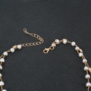 simple retro geometric alloy pearl necklacepicture10