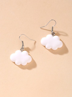 cartoon cute cloud earrings