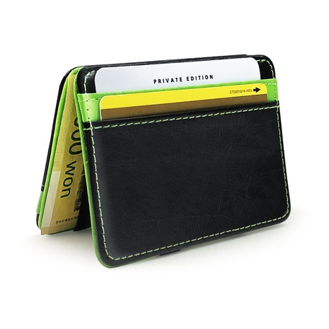 leather casual card case wallet  NHBN305816's discount tags