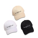 Baseball cap new Korean style fashion widebrimmed sunshading small hat allmatch casual cappicture13