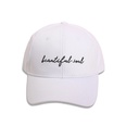 Baseball cap new Korean style fashion widebrimmed sunshading small hat allmatch casual cappicture17