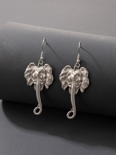 2021 European and American cross-border new jewelry elephant earrings
