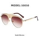 retro steampunk style mens big frame sunglasses European and American trend wholesale sunglassespicture14