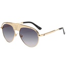 retro steampunk style mens big frame sunglasses European and American trend wholesale sunglassespicture16