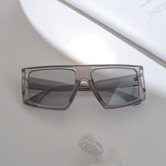 automne nouvelles lunettes de soleil carrées polygonales couleur gelée lunettes de soleil pour femmes