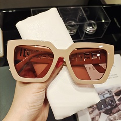 2021 nueva versión coreana gafas gafas de sol transfronterizas de montura grande gafas de sol de moda de sombra al aire libre comercio exterior