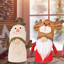 neues Produkt Weihnachtsdekoration Geweihform gesichtslose Puppe Rudolph Puppe Weihnachtspuppendekorationpicture19