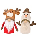 neues Produkt Weihnachtsdekoration Geweihform gesichtslose Puppe Rudolph Puppe Weihnachtspuppendekorationpicture16