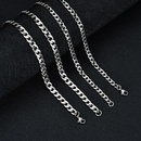 simple stainless steel grinding chain hiphop thick necklacepicture12