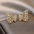 Korean personality butterfly pearl highquality earringspicture10