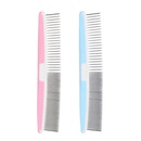 open knot hair removal pet comb pet straight steel comb shape special hair removal fluffy combpicture11
