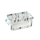 Dreieck PVC Quadratische Box Mode Einfache Desktop Aufbewahrungsbox Kleiderschrank Aufbewahrung Faltbar Mit Griffpicture13