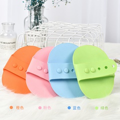 Pet bath brush dog cleaning hair comb cat massage comb silicone gloves pet supplies wholesale