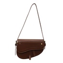 niche bag female 2021 new fashion casual oneshoulder messenger texture underarm bag commuter bagpicture19