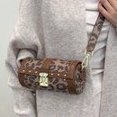 Niche design small bag 2021 new fashion messenger bag leopard print autumn and winter chain sense cylinder bagpicture21