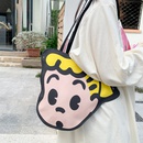 Korean vintage cartoon bag female Japanese retro college style cute oneshoulder armpit bagpicture29
