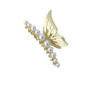 Korean version of fairy temperament alloy swan butterfly hairpin plate hair catch clip shark clip back of head hair catchpicture14