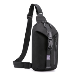 new diagonal cross bag chest bag casual small backpack oblique men's shoulder bag wholesale