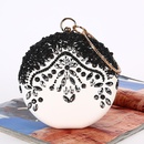 round retro handmade bead embroidery bag evening bag diamond cosmetic change banquet bagpicture11