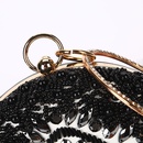 round retro handmade bead embroidery bag evening bag diamond cosmetic change banquet bagpicture13