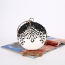 round retro handmade bead embroidery bag evening bag diamond cosmetic change banquet bagpicture14
