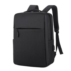 Business backpack Korean version casual student school bag fashion computer backpack USB interface backpack