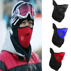 équitation d'hiver protection du visage en plein air masque en polaire coupe-vent masque de ski anti-froid et anti-poussière