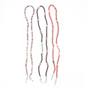 New millet bead soft pottery glasses chain fashion hanging neck antilost letter glasses mask chain extension chainpicture16