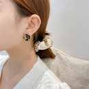 Autumn and winter leopard print plush round retro earringspicture14