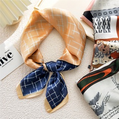 small square silk scarf seasons fashion professional decoration collocation shirt belt neck tie