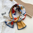Doublesided long silk scarf thin section professional temperament hair band scarfpicture32