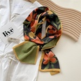 Doublesided long silk scarf thin section professional temperament hair band scarfpicture47