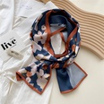 Doublesided long silk scarf thin section professional temperament hair band scarfpicture48