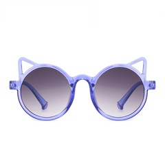 new kitty ears children round frame sunglasses cute child decoration sunglasses baby glasses