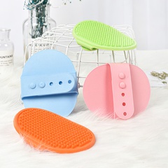 gloves cat pet hair removal brush dog bath massage comb silicone hair removal pet supplies